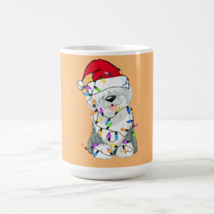 Old English Sheepdog Dog Light Decor Christmas Dog Coffee Mug
