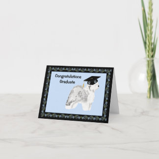 Old English Sheepdog Graduation Card