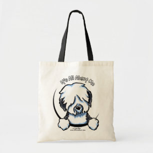 Old English Sheepdog IAAM Tote Bag