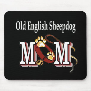 Old English Sheepdog MOM Gifts Mouse Pad