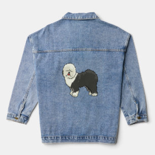 Old English sheepdog my friend Denim Jacket
