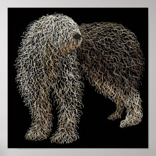 old english sheepdog poster