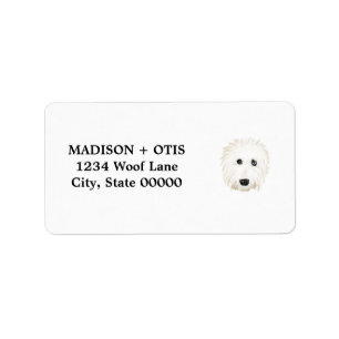 Old English Sheepdog Return Address Labels