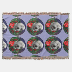 Old English Sheepdog Throw Blanket