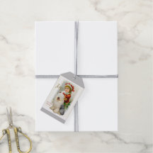 Old English Sheepdog Vintage Christmas