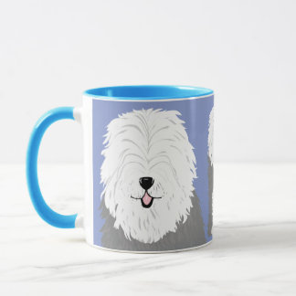 Old English Sheepdog (with covered eyes) Mug