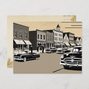 old era holiday postcard