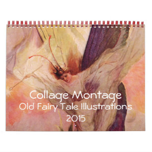 Old Fairy Tale Illustrations Calendar