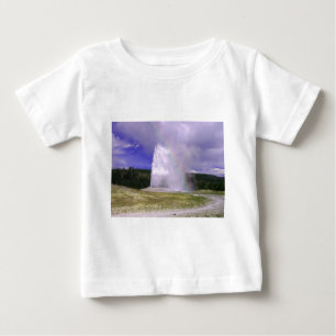 Old Faithful in Yellowstone National Park Baby T-Shirt