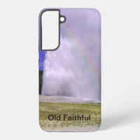 Old Faithful in Yellowstone National Park