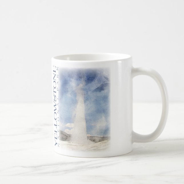 Old Faithful, Yellowstone National Park Coffee Mug (Right)