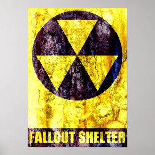Old Fallout Shelter Print