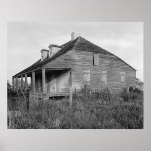 Old Farmhouse Poster