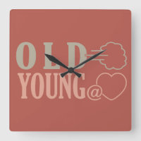 Old Fart custom wall clock