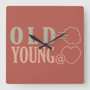 Old Fart custom wall clock
