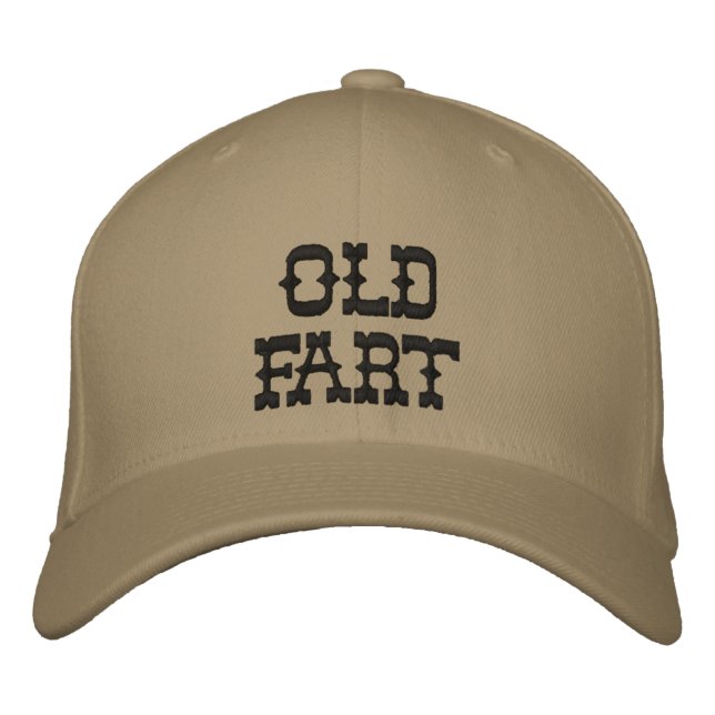 Old Fart Embroidered Hat (Front)