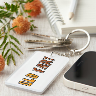 Old Fart Keychain