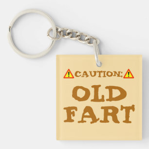 Old Fart Keychain