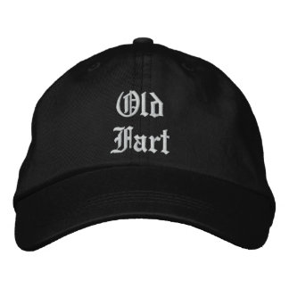Old Fart wool cap -- black