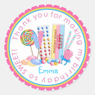 Old Fashion Candy Shop Stickers