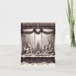 Old Fashion Christmas (blank inside) Holiday Card