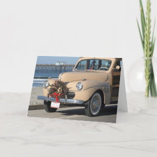 Old Fashion Christmas Holiday Card