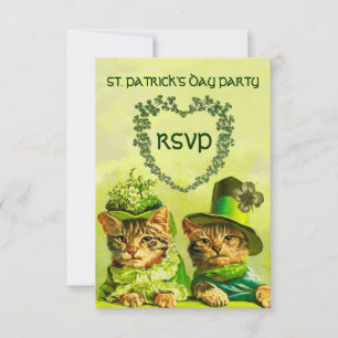 OLD FASHION IRISH CATS,ST.PATRICK'S DAY PARTY RSVP