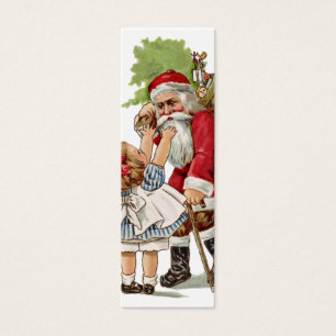 Old Fashion Santa LOVE Note or Gift card
