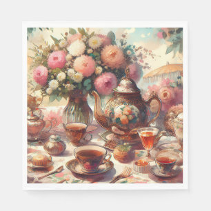 Old Fashion Tea Party Napkin