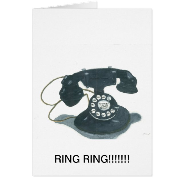 Old Fashion Telephone (Front)