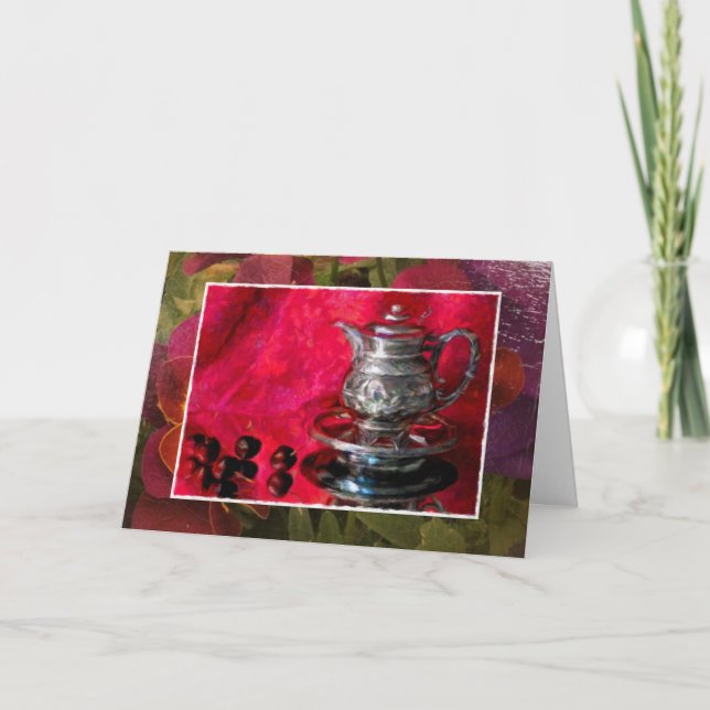 Old Fashion Thank You Note Card (Front)