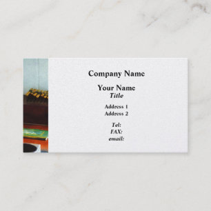 Old Fashioned Adding Machine - Platinum Business Card