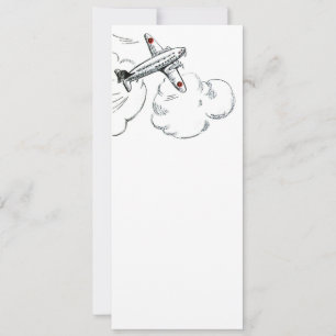 Old Fashioned Aeroplane Drawing