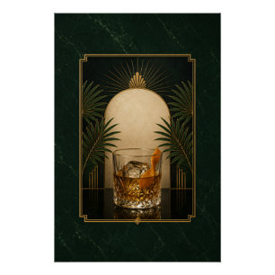Old Fashioned Art Deco Poster Printable Speakeas