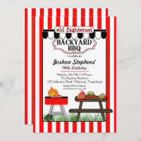 Old Fashioned Backyard BBQ Birthday Party