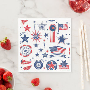 Old-Fashioned BBQ Napkin