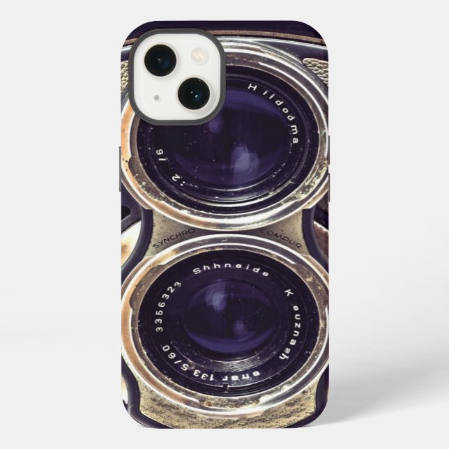 Old-fashioned camera iPhone case (Back)