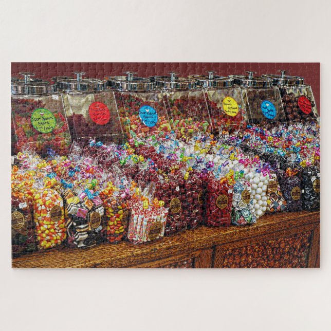 Old Fashioned Candy Store Photo Jigsaw Puzzle (Horizontal)