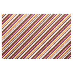 Old Fashioned Candy Stripes (large scale) Fabric