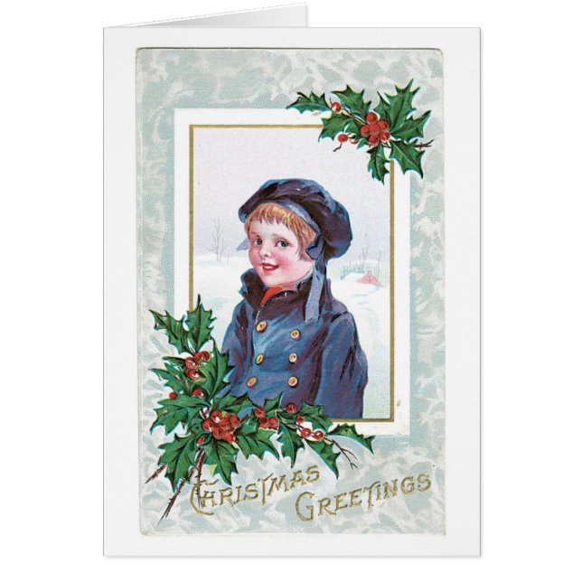 Old-fashioned Christmas, Boy (Front)