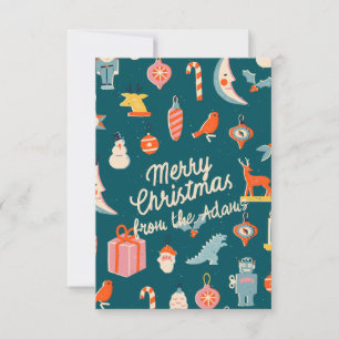 Old Fashioned Christmas Card