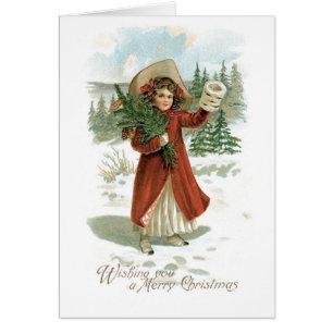 Old-fashioned Christmas, Girl