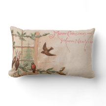 Old Fashioned Christmas Pillow
