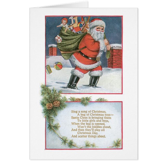 Old-fashioned Christmas, Santa (Front)