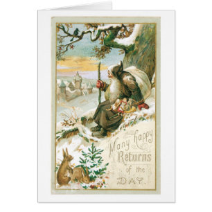 Old-fashioned Christmas, Santa