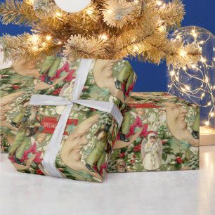 Old Fashioned Christmas Wrapping Paper