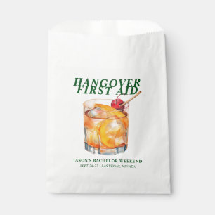 Old Fashioned Cocktail Bachelor Hangover Kit Favour Bag