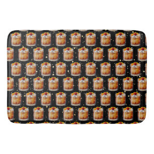 Old Fashioned Cocktail Bath Mat