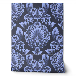 Old fashioned damask ornament royal victorian seam wallpaper