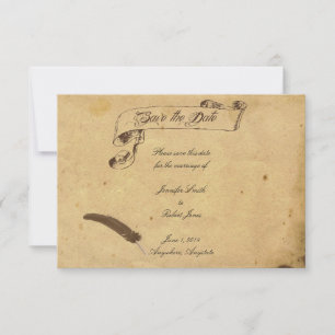 Old Fashioned Elegance Save the Date